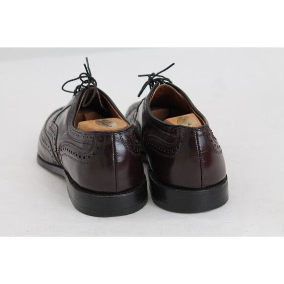 Allen Edmonds McAllister Wingtip Dress Shoes Size Oxblood Oxfords Mens 11.5C main image 9